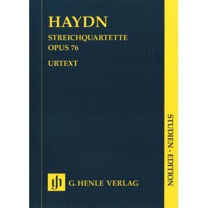 Henle Verlag Haydn Streichquartette op.76