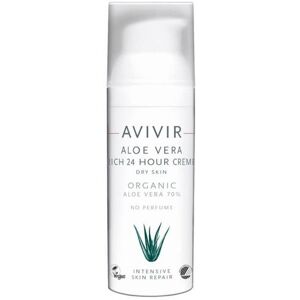 Avivir Aloe Vera 24 Timers Krem Duftnøytral 50 Ml