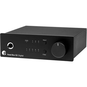 Pro-Ject Head Box S2 Digital Hodetelefonforsterker Med Dac - Sort