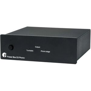 Pro-Ject Power Box S3 Phono - Sort Strømforsyning Til Platespiller Og Riaa