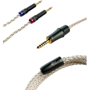 Meze 2x 3,5mm - 4,4 Mm Kabel Sølvbelagt Pcuhd - 1,3 Meter
