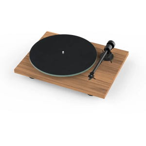 Pro-Ject T1 Evo Phono - Valnøtt Platespiller Med Riaa-Trinn