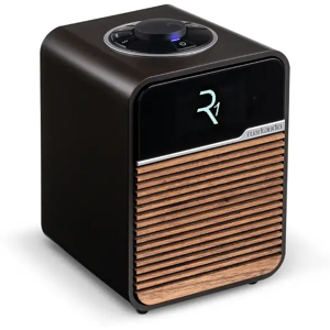 Ruark R1 Mk4 Med Batteri - Espresso Bærbar Dab Radio Med Bluetooth