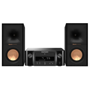 Marantz M-Cr612 / Klipsch R-50m - Sort Stereopakke Med Radio Og Cd-Spiller