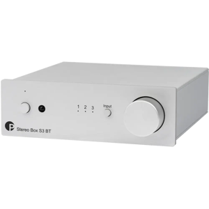Pro-Ject Stereo Box S3 Bt - Sølv Kompakt Stereoforsterker Med Bluetooth