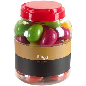 Stagg Plastikk Egg Shakers Boks med 40