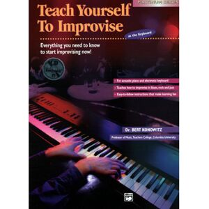 Alfred Teach Yourself to Improvise on Keyboard - Book & CD