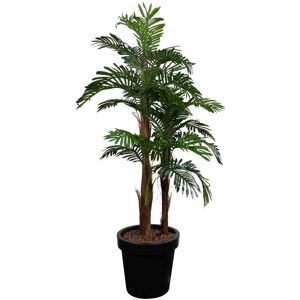 Home-tex Kunstig Areca palme - 185 cm høy - Store og dekorative blader - Kunstig plante