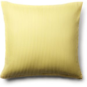 By Borg Putetrekk 60x63 cm - 100% egyptisk bomull - Gult putetrekk - Ekstra mykt putetrekk