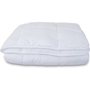 Zen Sleep Dobbel fiberdyne - Allergivennlig helårsdyne - 200x220 cm - Fuktabsorberende dyne med hulfibre