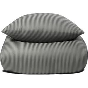 By Borg Sengetøy 240x220 cm - Lysegrått sengetøy king size - 100% egyptisk bomull - Ekstra mykt sengesett fra