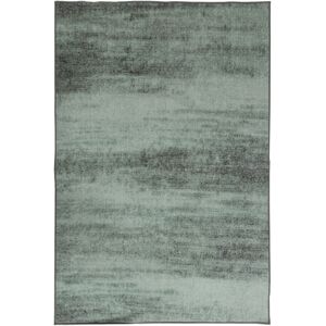 Nordstrand Home Gulvteppe - Stort gulvteppe 200x300 cm - Løst teppe med sklisikker bakside - Grønt teppe med stonewashed effekt - Mykt teppe fra Kristina