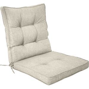 Nordstrand Home Eksklusiv hagepute til posisjonsstol - 7 cm tykk - Ekstra myk pute - Beige hagepute