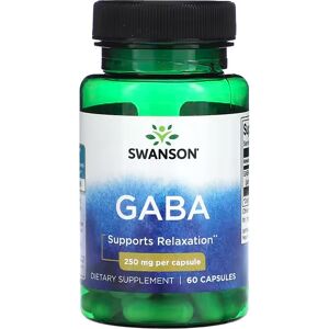 SWANSON Gaba-250mg-60 Kapsler