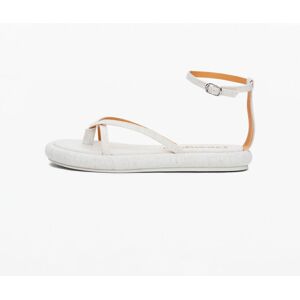 Desigual Crochet detail sandals - WHITE - 40