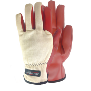 Gloves Pro Workit Classic Arbeidshansker, Rød/hvit, 12 Par, Sgp-5657-110-Red-11, Str. 11 Rød Hvit 11