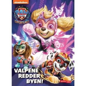 Paw Patrol Valpene Redder Byen (Innbundet) Barnebok Om Superfilm