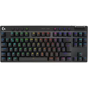 Logitech G Pro X Tkl Lightspeed Gaming Tastatur [Gx Red Linear] - Svart