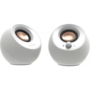 Creative Pebble V3 - 2.0 Høyttaler - Hvit