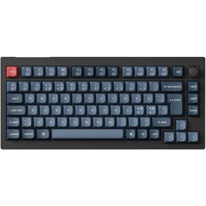 Keychron V1 Max 75% Qmk/via Rgb Hotswap Trådløst Tastatur [Gateron Jupiter Bana