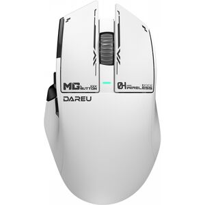 Dareu A980pro Max Trådløs Gamingmus - Hvit
