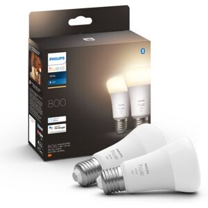 Philips Hue W Lyskilde 9W A60 E27 2pk - 60507