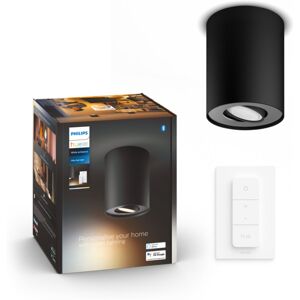 Philips Hue WA Pillar Enkel Spot 5W Sort - 60565