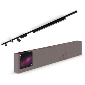 Philips Hue WCA Perifo Taklampe 3xSpot + 1xLysstang Sort - 60724