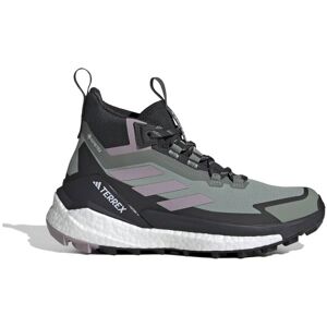 Adidas Women's TERREX Free Hiker GORE-TEX 2.0 Hiking Shoes Silgrn/Prlofi/Carbon 39 1/3, Silgrn/Prlofi/Carbon