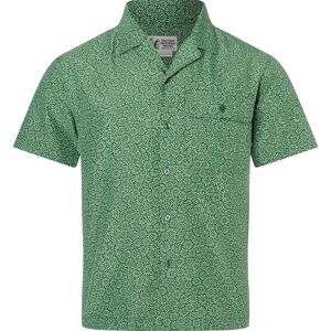 Marmot Men's Airexchange Upf 40 Camp Novelty Ss Shirt Juniper Green Mini Bloom M