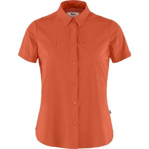 Fjällräven Women's High Coast Lite Shirt Short Sleeve Rowan Red XS
