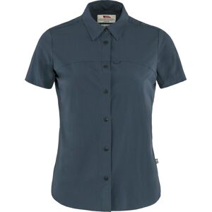 Fjällräven Women's High Coast Lite Shirt Short Sleeve Navy XS