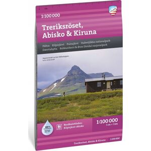 Calazo förlag Treriksröset, Abisko & Kiruna 1:100000 Multi OneSize