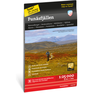 Calazo förlag Funäsfjällen 1:25 000 NoColour OneSize