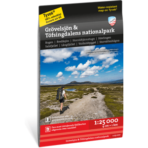 Calazo förlag Grövelsjön & Töfsingdalens nationalpark 1:25 000 NoColour OneSize