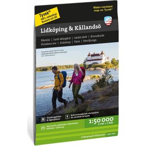 Calazo förlag Lidköping Kållandsö 1:50.000 Nocolour OneSize