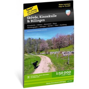 Calazo förlag Skövde, Billingen & Kinnekulle 1:50.000 NoColour OneSize