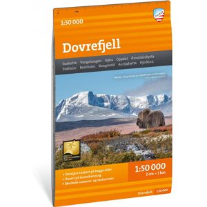 Calazo förlag Turkart Dovrefjell 1:50 000 NoColour OneSize