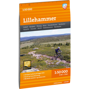 Calazo förlag Turkart Lillehammer 1:50.000 NoColour OneSize
