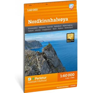 Calazo förlag Turkart Nordkinnhalvøya 1:60.000 NoColour OneSize