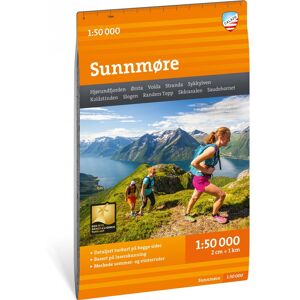 Calazo förlag Turkart Sunnmøre, 1:50.000 NoColour OneSize