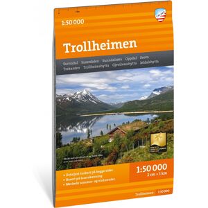 Calazo förlag Turkart Trollheimen 1:50 000 NoColour OneSize