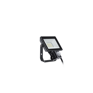 Philips ProjectLine lyskaster utendørs 20W 4000K IP65 m/bevegelsessensor - Svart - Svart