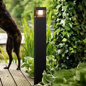 Philips myGarden Parterre LED pullert, Svart - Svart