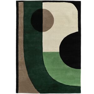 RugVista Greenery Teppe - Grønn / Brun 160x230