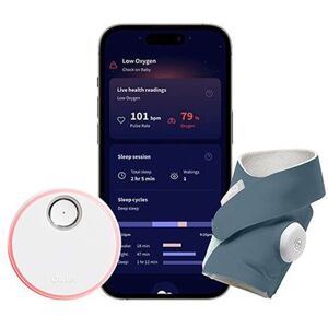 Owlet Dream Sock™ Pustealarm, Bedtime Blue