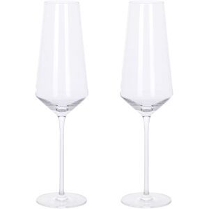 Aida Ultima Mouthblown Crystal Glass Champagne 280 Ml. 2 Pcs. Giftbox - Nude - ONE SIZE Nude ONE SIZE