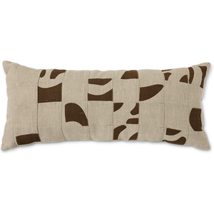HKliving Natural patched pute 30x70 cm Beige