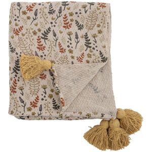 Bloomingville Filipa pledd 130x160 cm Gul