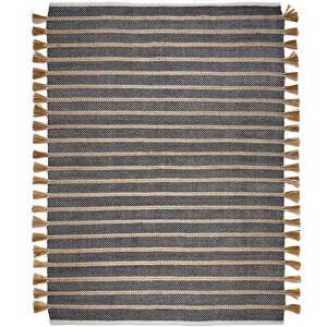 Classic Collection Cochin teppe sort/jute, 170 x 230 cm